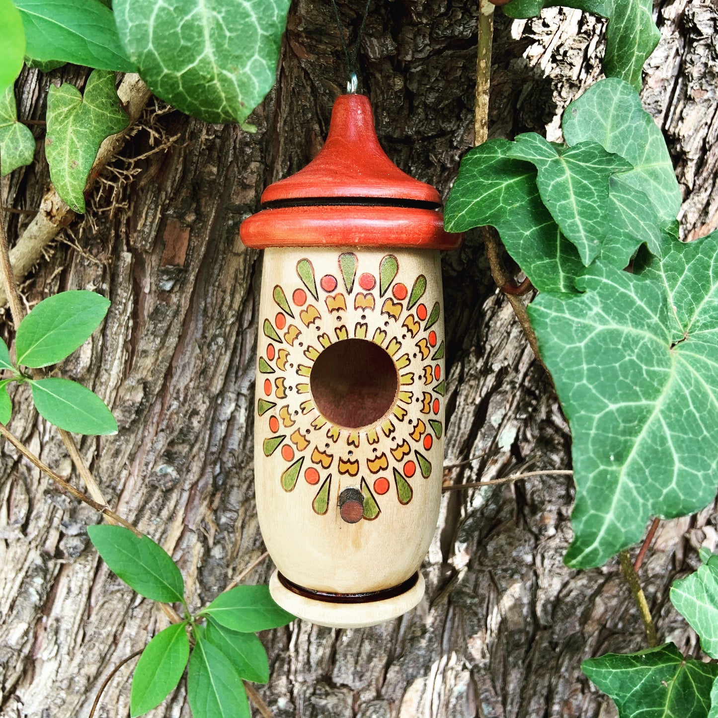 Mandala Hummingbird House